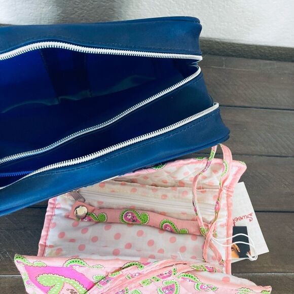 Modella Makeup & Jewelry Accessory Travel Storage Bag Lot - Picture 2 of 4